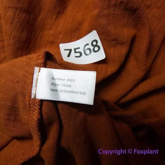 New! Marine‎ Layer Andrea Knit Midi Dress in Baked Clay, size M - Picture 16 of 16